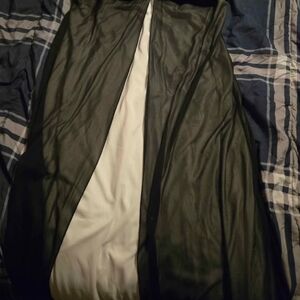 Elegant Black and White Women's Dress